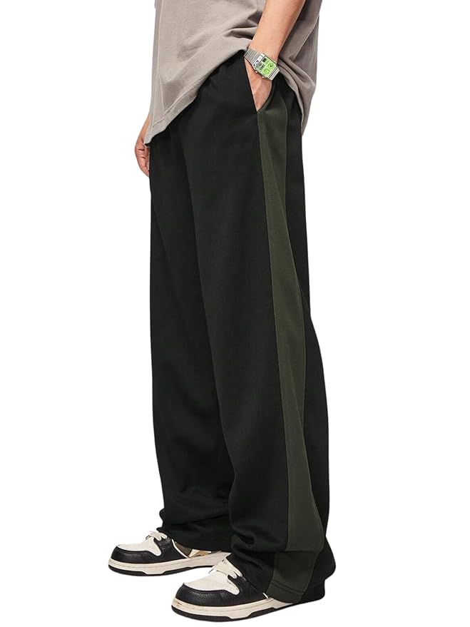 GRECIILOOKS Men's Loose Mid Rise Casual Trousers Pants | Regular | Sports Stylish Track Pant | Sweatpants (Available in Plus Size)